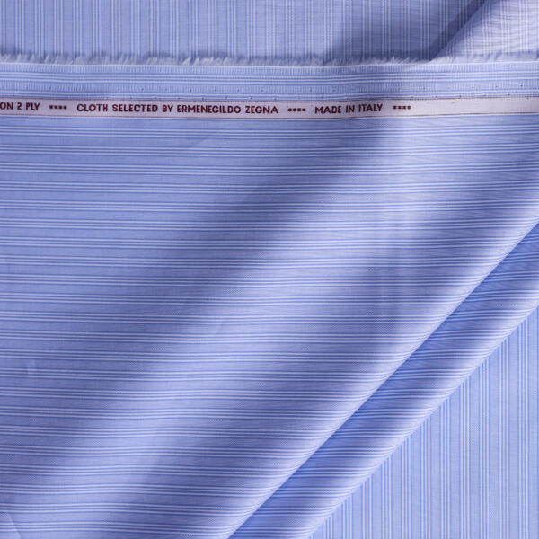 Zegna blue on blue stripes
